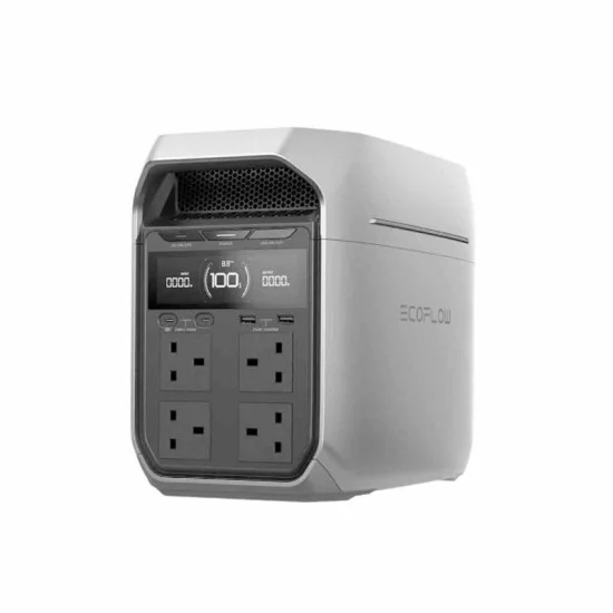 Ecoflow Delta 3 Plus Portable Generator 1024Wh, 1800W Rated Output, With 2400W (3600W Boost) Using X-Boost